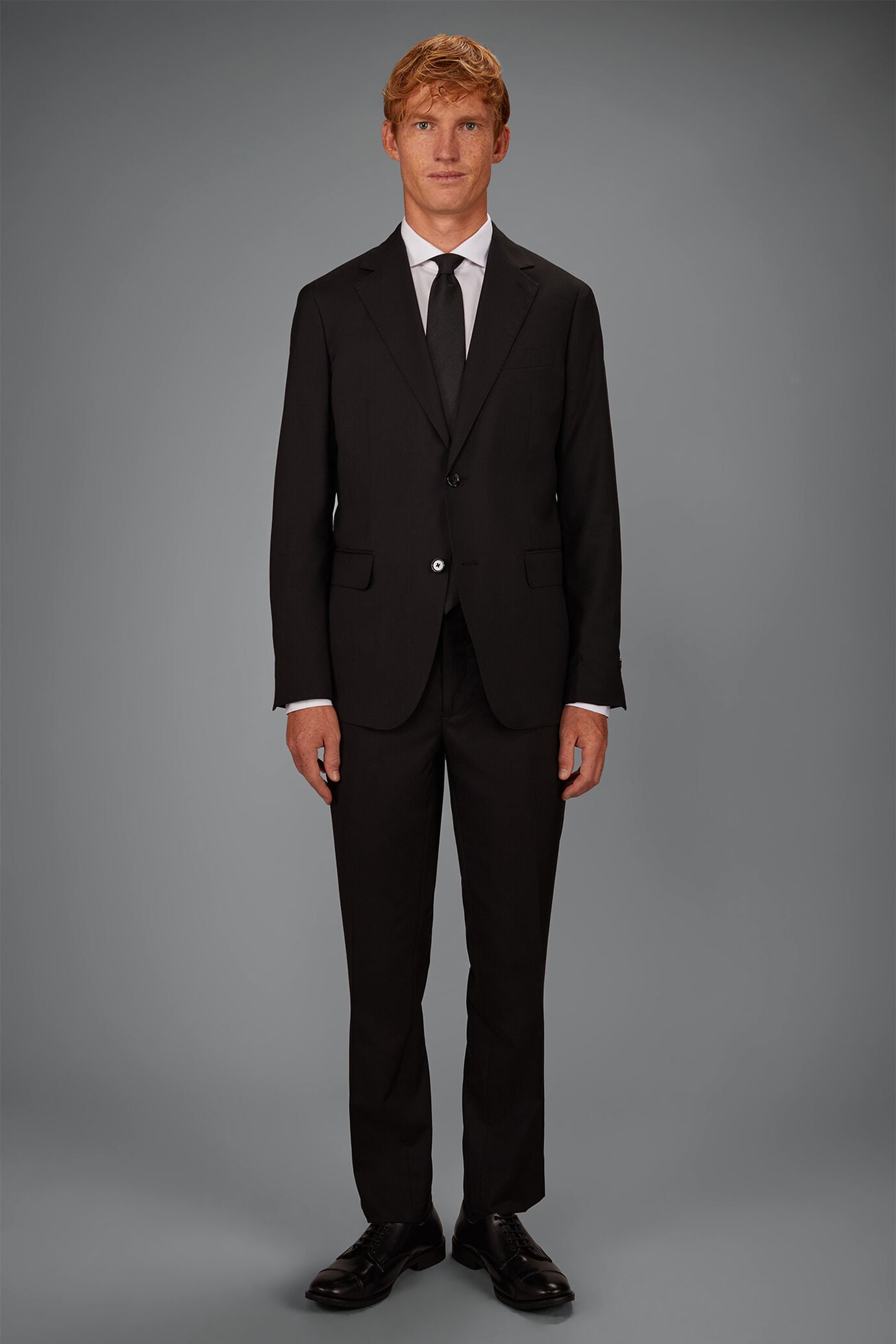 Costume droite noire mix de tailles